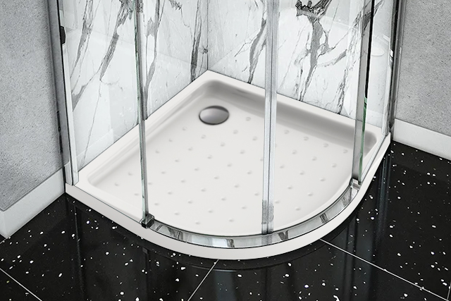 Acrylic shower tray