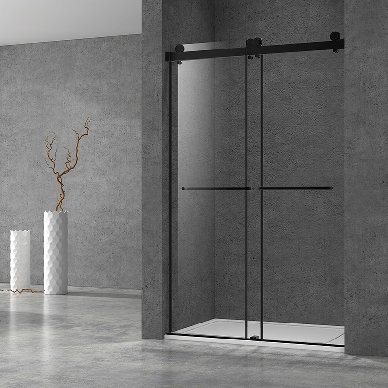 Rectangular Shower Large China Double Sliding Shower Enclosure | Big Roller Sliding Door ...