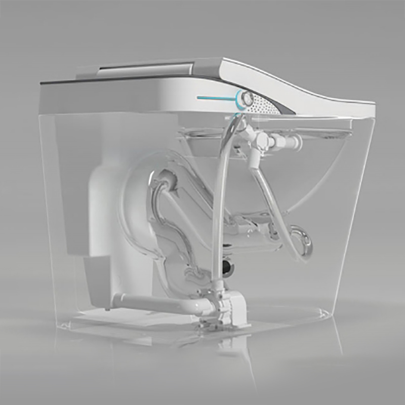Samrt Toilet  Toilet  Smart Toilet with Warm Water Sprayer and Dryer One Piece Bidet Toilet (6)
