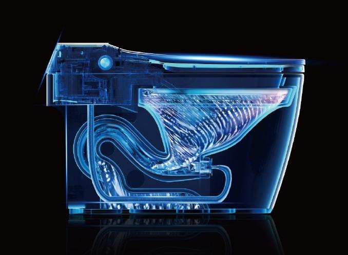 Samrt Toilet  Toilet  Smart Toilet with Warm Water Sprayer and Dryer One Piece Bidet Toilet  Heated Seat Smart with Built In LED Display (9)