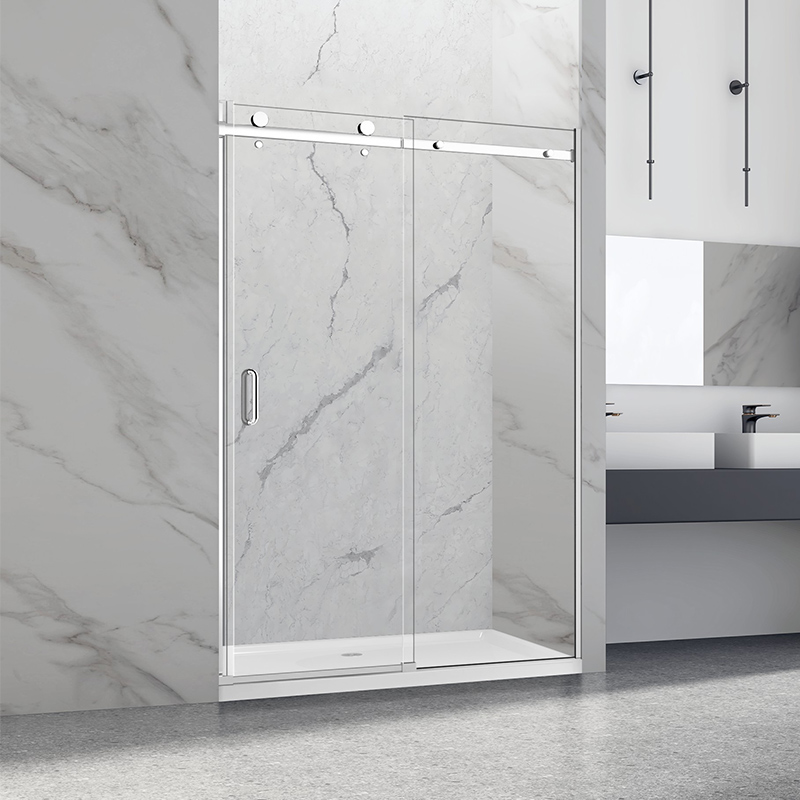 Sliding Shower Door Soft- Closing Sliding Shower Door  Frameless Shower Door  Tempered Glass Sliding Door (1)