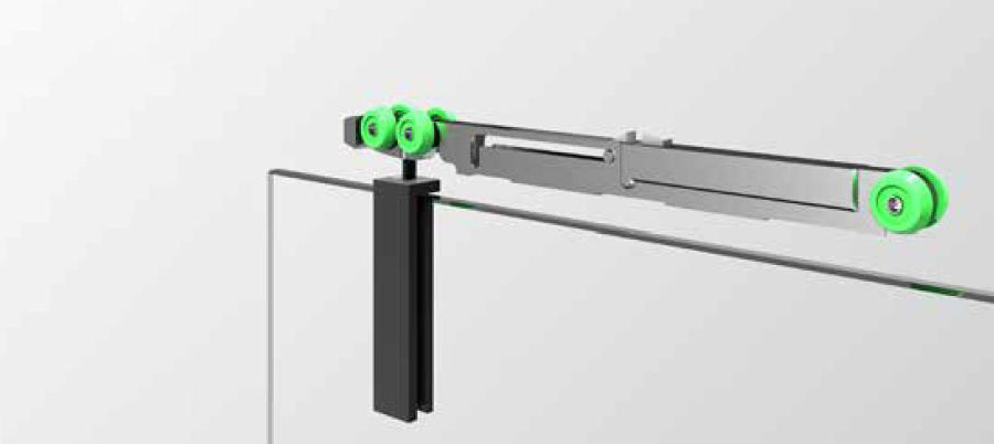 Soft-closing Sliding Shower Door  Top Roller Sliding Door  Sliding Door (12)